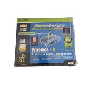 Linksys WRT54G Wireless-G 2.4GHz 4-Port‎ Broadband Router 802.11g